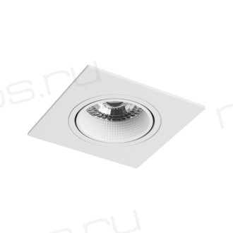 DK3071-WH Встраиваемый светильник, IP 20, 10 Вт, GU5.3, LED, белый/белый, пластик