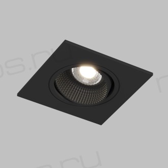 DK3071-BK Встраиваемый светильник, IP 20, 10 Вт, GU5.3, LED, черный/черный, пластик