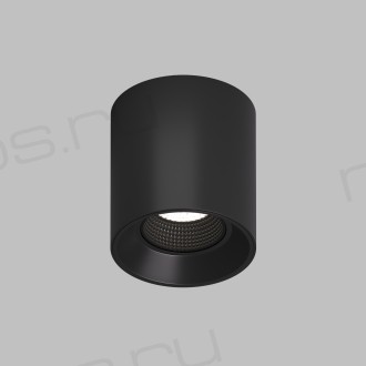 DK3090-BK Светильник накладной IP 20, 10 Вт, GU5.3, LED, черный/черный, пластик