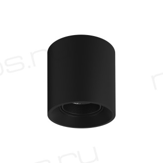 DK3090-BK Светильник накладной IP 20, 10 Вт, GU5.3, LED, черный/черный, пластик