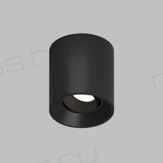 DK3090-BK Светильник накладной IP 20, 10 Вт, GU5.3, LED, черный/черный, пластик