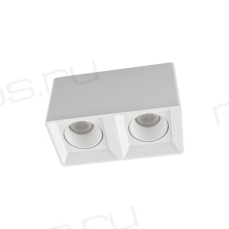 DK3085-WH Светильник накладной IP 20, 10 Вт, GU5.3, LED, белый/белый, пластик