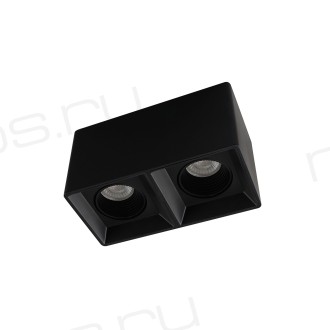 DK3085-BK Светильник накладной IP 20, 10 Вт, GU5.3, LED, черный/черный, пластик