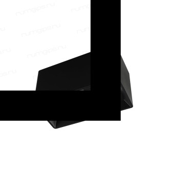 DK3085-BK+CH Светильник накладной IP 20, 10 Вт, GU5.3, LED, черный/хром, пластик