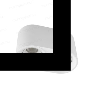 DK3096-WH Светильник накладной IP 20, 10 Вт, GU5.3, LED, белый/белый, пластик