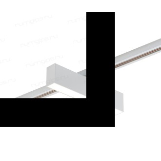 DK6430-WH Трековый светильник IP 20, 10 Вт, LED 3000, белый, алюминий