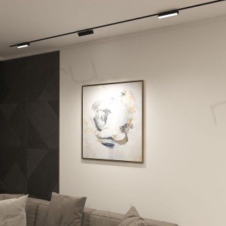 DK8009-BK Поворотный матовый светильни SMART 9W DIM 3000K-6000K черный