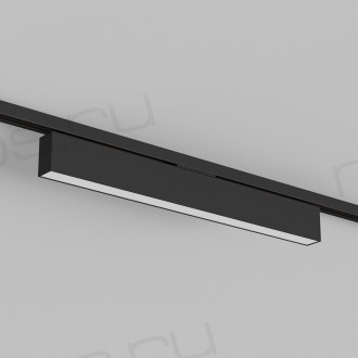 DK6630-BK Трековый светильник IP 20, 20 Вт, LED 3000, черный, алюминий