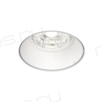 DK3055-WH Встраиваемый светильник, IP 20, 10 Вт, GU5.3, LED, белый, пластик