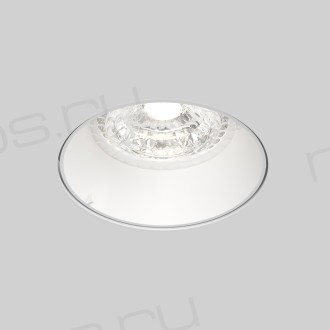DK3055-WH Встраиваемый светильник, IP 20, 10 Вт, GU5.3, LED, белый, пластик