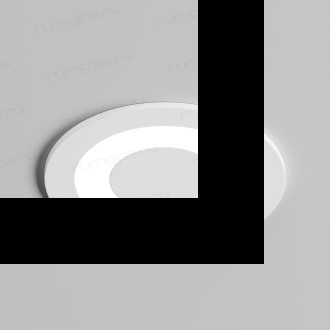 DK2700-WH Встраиваемый светильник, IP 20, 7 Вт, LED 3000, белый, алюминий