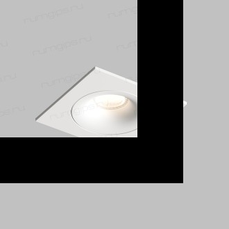 DK2121-WH Встраиваемый светильник, IP 20, 50 Вт, GU10, белый, алюминий