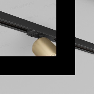 DK6201-BG Трековый светильник IP 20, 15 Вт, GU5.3, матовое золото с черным, алюминий