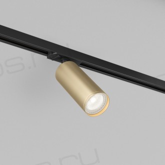 DK6202-BG Трековый светильник IP 20, 15 Вт, GU10, матовое золото с черным, алюминий