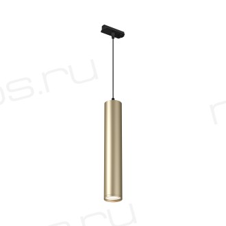 DK6210-BG Трековый светильник IP 20, 15 Вт, GU10, матовое золото с черным, алюминий