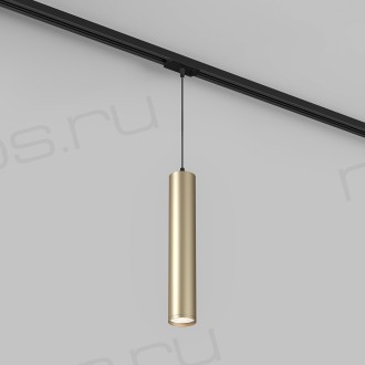 DK6210-BG Трековый светильник IP 20, 15 Вт, GU10, матовое золото с черным, алюминий