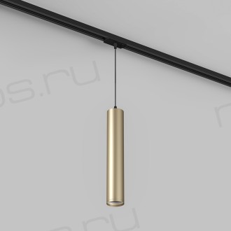 DK6210-BG Трековый светильник IP 20, 15 Вт, GU10, матовое золото с черным, алюминий