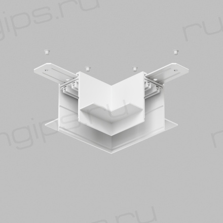 TR2112-WH Угол потолок-потолок встраиваемый под ГКЛ SMART, белый