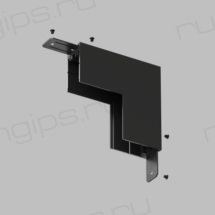 TR2108-BK Угол стена-потолок накладной SMART, черный
