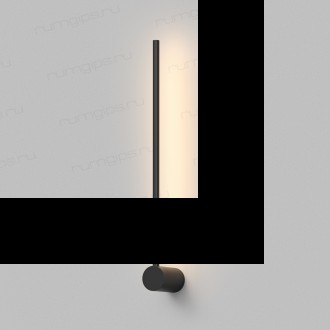 DK5010-BK Бра 600 мм, 3000К, IP20, 5 Вт, черный, алюминий