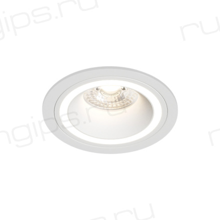 DK2060-WH Встраиваемый светильникIP 20, до 15 Вт, GU10, LED, белый, алюминий