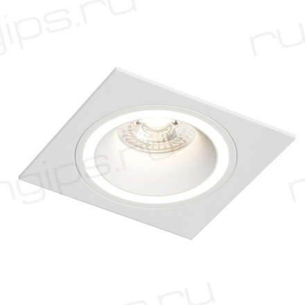 DK2061-WH Встраиваемый светильник IP 20, до 15 Вт, GU10, LED, белый, алюминий