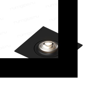 DK2038-BK Встраиваемый светильник , IP 20, 50 Вт, GU10, черный, алюминий