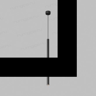 DK4303-BK Подвесной светильник со встроенным светодиодом, 5W, IP 20, 3000K, черный, алюминий