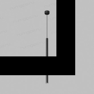 DK4304-BK Подвесной светильник со встроенным светодиодом, 5W, IP 20, 4000K, черный, алюминий