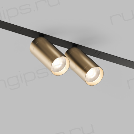 DK8012-BG Акцентный светильник SMART SPOT DOUBLE 2x9W DIM 3000K-6000K, матовое золото с черным