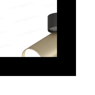 DK2029-BG Светильник накладной IP 20, 15 Вт, GU10, матовое золото с черным, алюминий