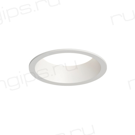 DK3103-WH Встраиваемый влагозащищенный светильник, IP 65, 10 Вт, GU5.3, LED, белый, пластик