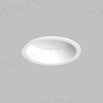 DK3103-WH Встраиваемый влагозащищенный светильник, IP 65, 10 Вт, GU5.3, LED, белый, пластик