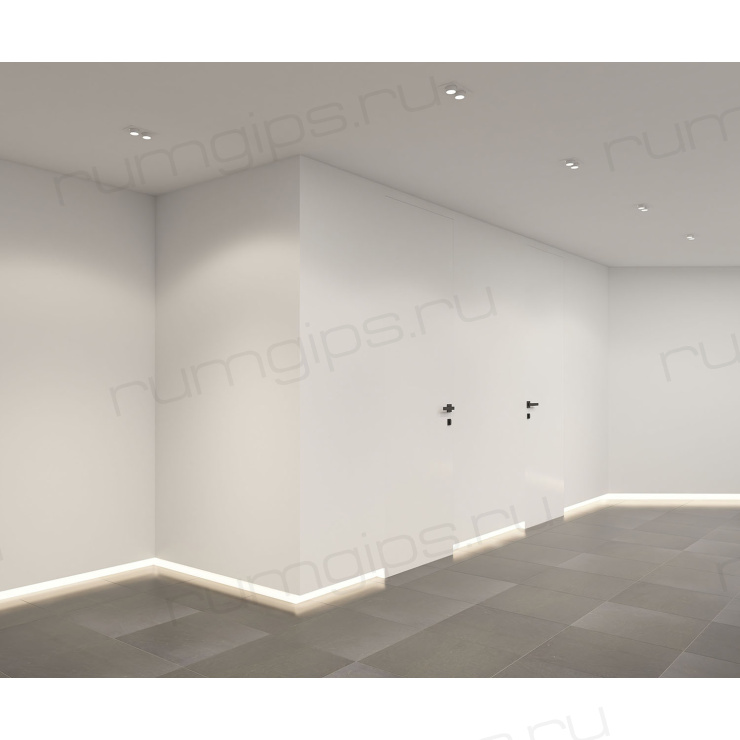 DK3122-WH Встраиваемый светильник, IP20, до 15 Вт, LED, GU5,3, белый, пластик