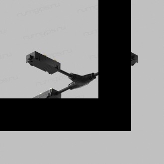 TR2115-BK Гибкий Т-образный, электрический коннектор трека SMART, черный