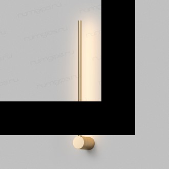 DK5010-SG Бра 600 мм, 3000К, IP20, 5 Вт, матовое золото