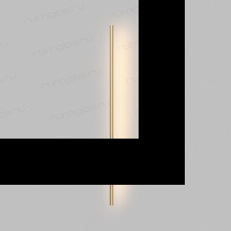 DK5012-SG Бра 800 мм, 3000К, IP20,7 Вт, матовое золото