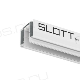 TR2014-WH Профиль-трек SLOTT for DENKIRS SMART, для натяжных потолков, 2 м, алюминий, белый