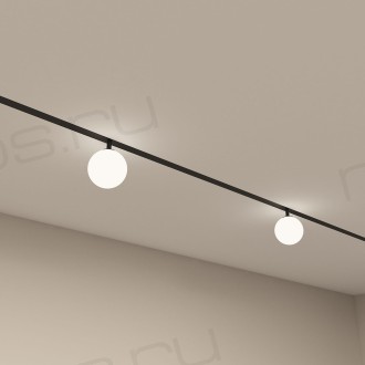 DK8050-BK Рассеивающий светильник SMART MOON 5W DIM 3000K-6000K, ?100мм, черный, акрил