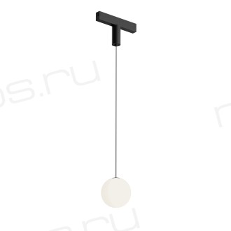 DK8052-BK Подвесной светильник SMART MOON 5W DIM 3000K-6000K, ?130мм, черный, акрил