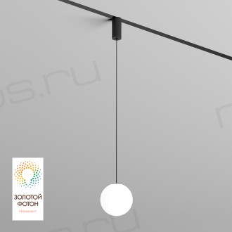 DK8052-BK Подвесной светильник SMART MOON 5W DIM 3000K-6000K, ?130мм, черный, акрил