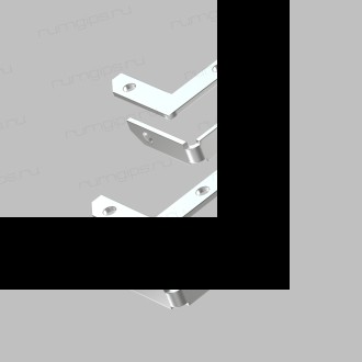 TR2027-AL Комплект угловых соединителей трека SMART ONE, алюминий