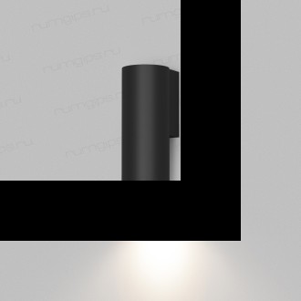 DK5021-BK Настенный светильник, IP20, до 15 Вт, LED, GU10, черный, алюминий