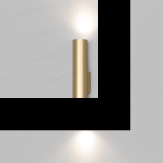 DK5022-SG Настенный светильник, IP20, до 15 Вт, LED, 2xGU10, матовое золото, алюминий