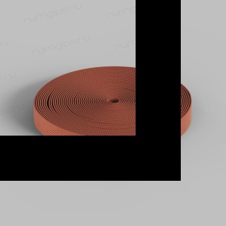 TR5502-BR Гибкий трек-ремень Belty, серия Base, 20м, 48V DC, IP20, коричневый, ткань, медь
