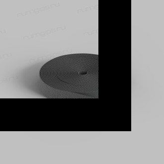 TR5501-DG Гибкий трек-ремень Belty, серия Base, 10м, 48V DC, IP20, тёмно-серый, ткань, медь