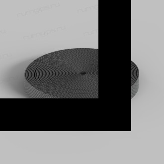 TR5502-DG Гибкий трек-ремень Belty, серия Base, 20м, 48V DC, IP20, тёмно-серый, ткань, медь