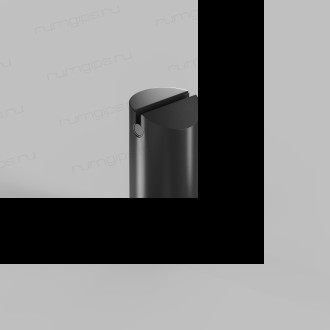 TR5516-BK Утяжелитель для отвесного монтажа трека-ремня Belty, серия Base, D60*H130мм, IP20, черный, алюминий