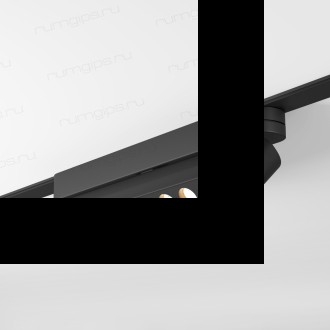 DK5308-BK Светильник для трека Air, серия Grill 3000 со светодиодом, L230*W26*H60мм, 48V DC, 12W, RA?90, 36°, 3000K, IP20, черный, алюминий