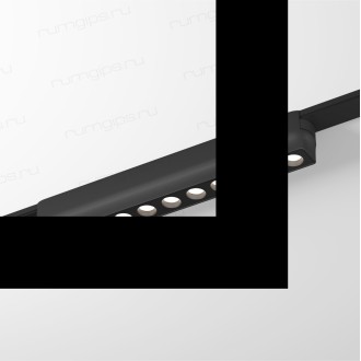 DK5365-BK Светильник для трека Air, серия Grill 2700-6500 со светодиодом, L230*W26*H36мм, 48V DC, 12W, RA?90, 36°, 2700-6500K, IP20, черный, алюминий